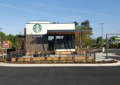 Starbuck's construction Greensboro, NC